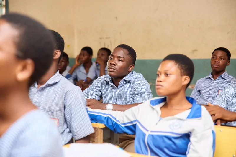 Students taking part in a WDA classroom session at O'Reilly SHS