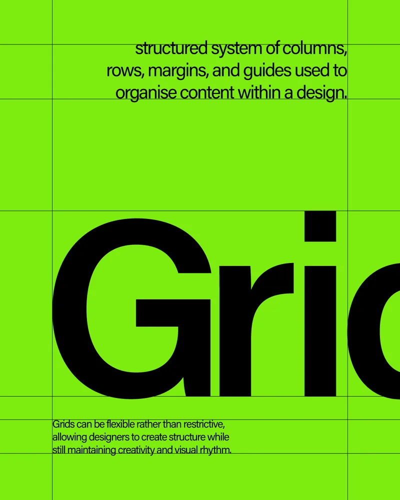 Graphic grid study