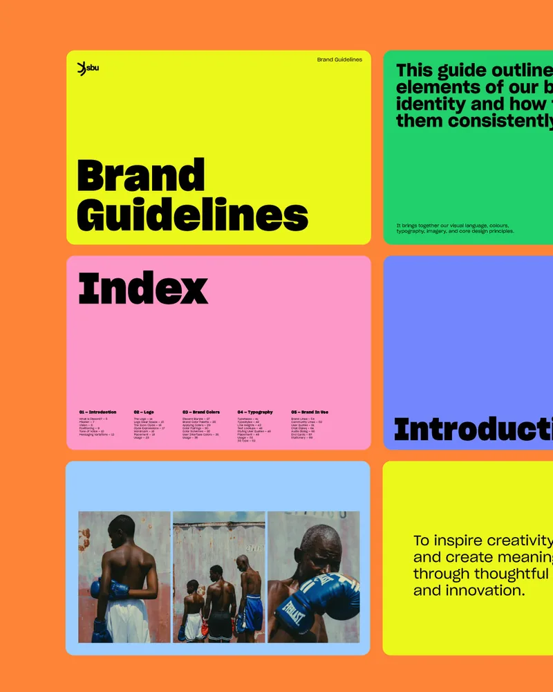 Brand guidelines project