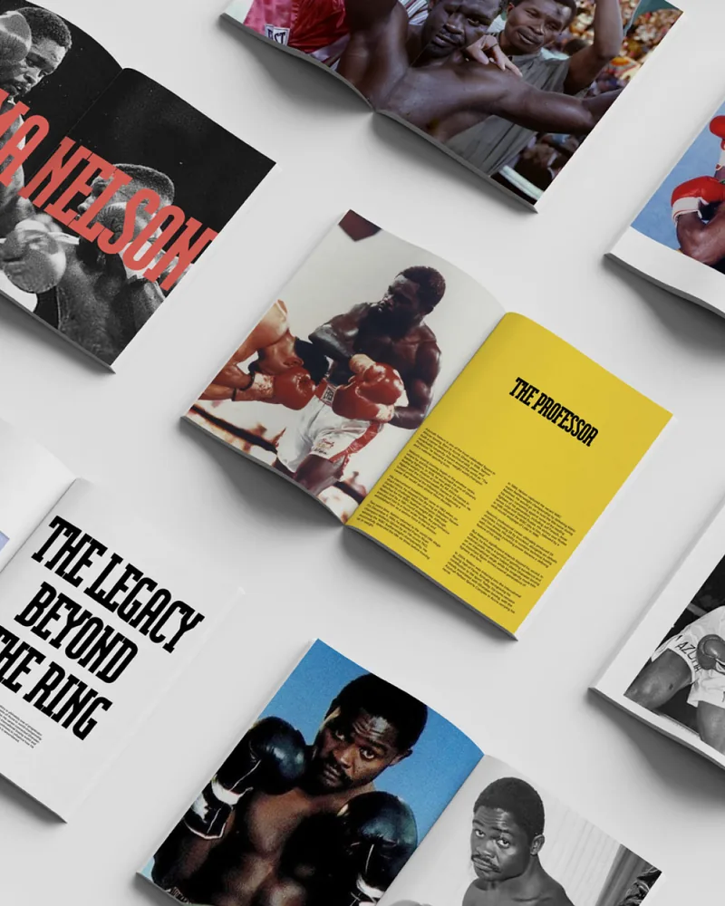 Editorial portfolio project