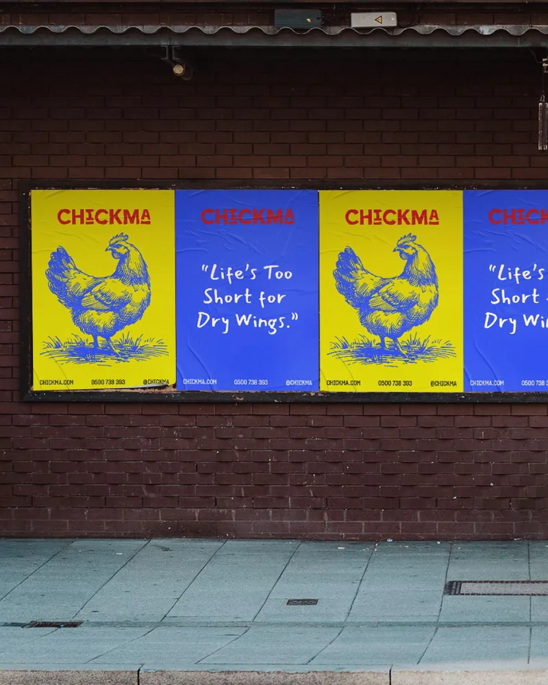 Outdoor advertising campaign
